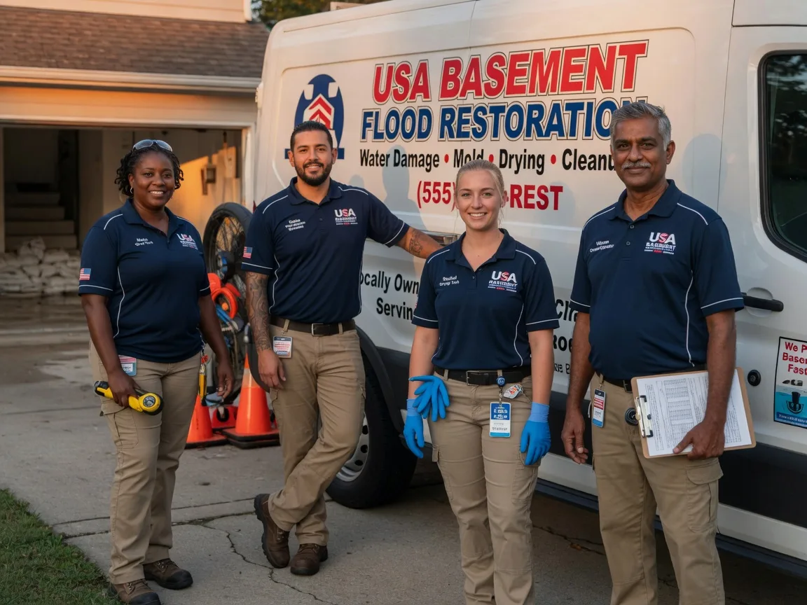 Basement Flood Cleanup company in Stratton, ME